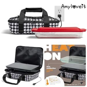 HOTLOGIC Max Large Portable Electric Food Heater - Innovative Food Warmer Set